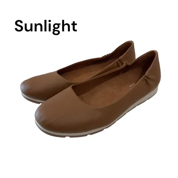 BareTraps Shoes Baretraps Prim Women Ballet Flats Sz 8m Brown